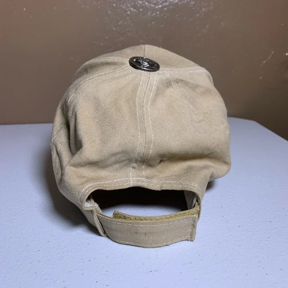 Ed Hardy Tan Cap with Skull and Heart Design - Picture 4 of 8